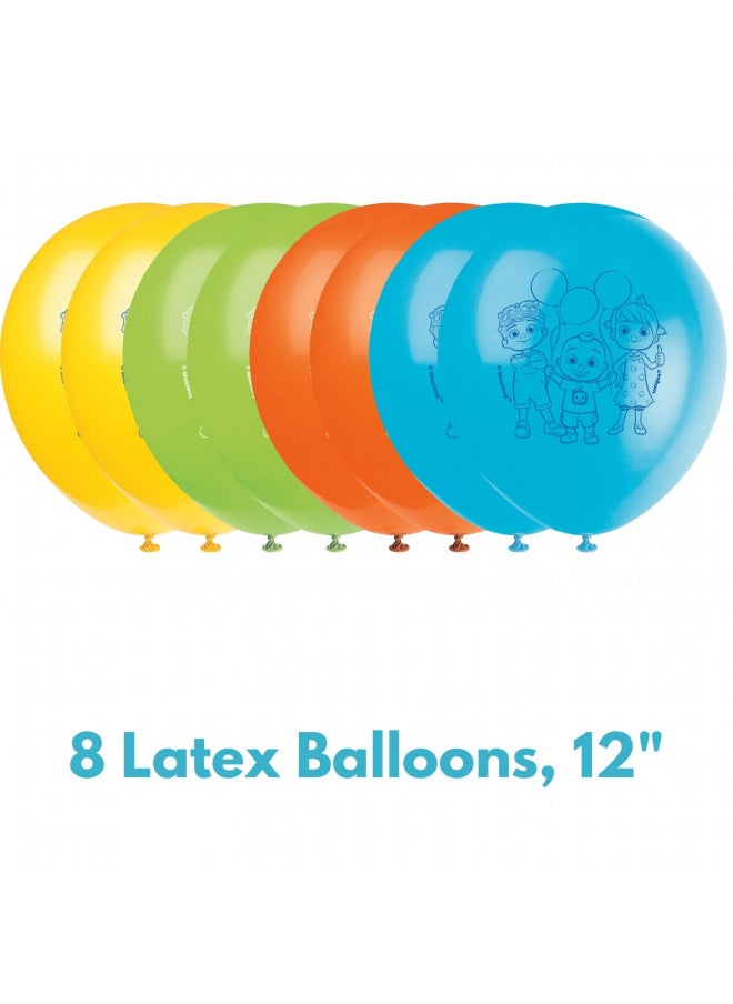 Unique Cocomelon Balloons Bundle - Cocomelon Themed Balloons Latex & Foil, Checklist - Cocomelon Birthday Decorations, Cocomelon Party Supplies, Cocomelon Party Decorations