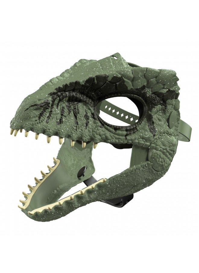 Jurassic World Toys Dominion Giganotosaurus Dinosaur Mask, Movie-Inspired Role Play Toy with Opening Jaw & Realistic Design