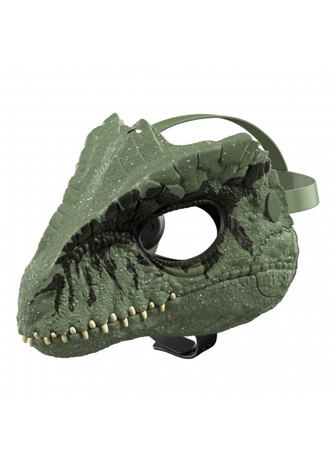 Jurassic World Toys Dominion Giganotosaurus Dinosaur Mask, Movie-Inspired Role Play Toy with Opening Jaw & Realistic Design