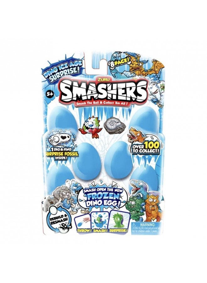 Smashers Dino Ice Age 8-Pack by ZURU