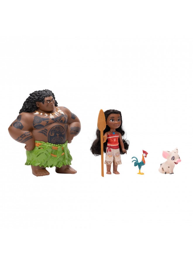 Disney Princess Moana & Maui Petite Doll Gift Set