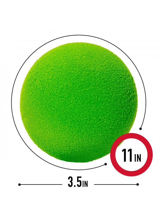 Franklin Sports MLB Kids Foam Baseball Bat + Ball Set - Toy Bat + Foam Ball Set for Kids + Toddlers - Standard Barrel - Green - 27