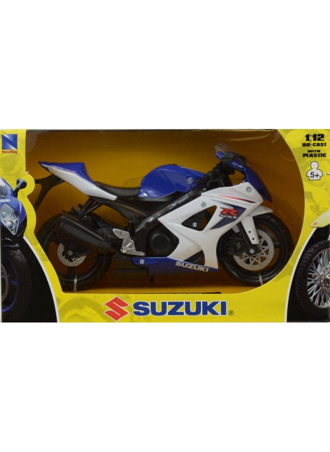 New Ray Motorcycles 1:12 2008 Suzuki Gsx-R R1000 (Random colors)