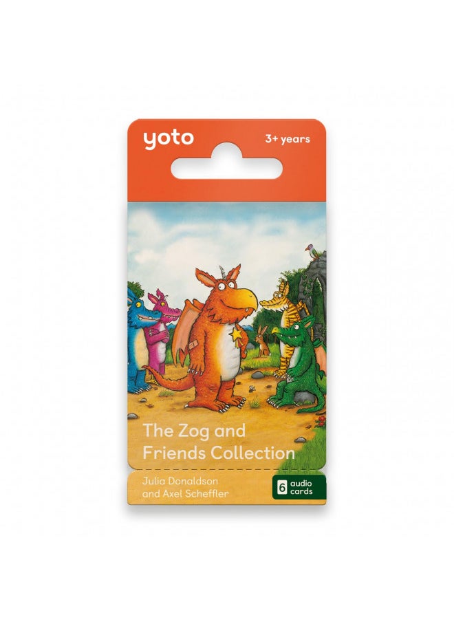 Yoto Zog & Friends Collection by Julia Donaldson 6 Kids Audiobook Cards for Use Player & Yoto Mini Bluetooth Speaker, Fun Educational Daytime & Bedtime Stories for Children Ages 3+