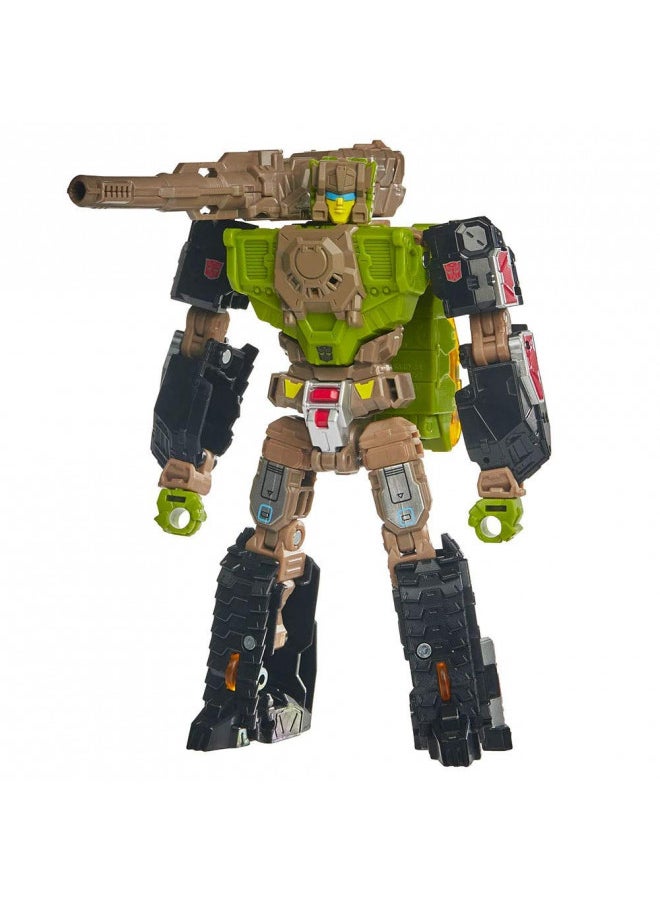 Transformers 2021 Modern Figure in Retro Packaging Autobot Headmaster Hardhead with Duros