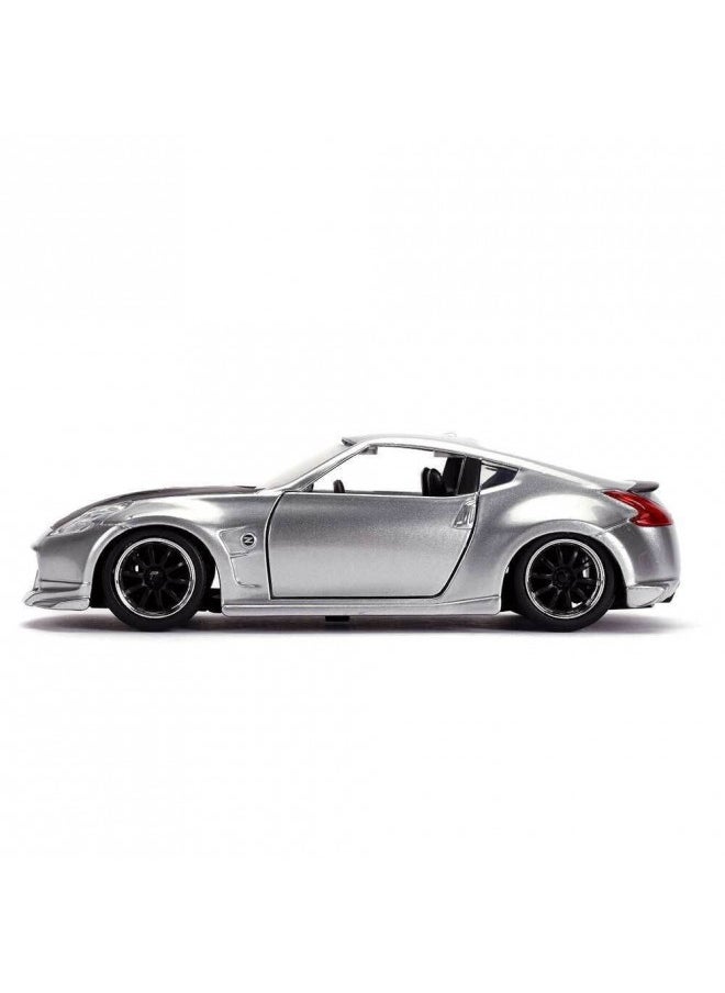Jada Toys Fast & Furious 2009 Nissan 370Z 1:32 Scale Die-cast Vehicle, Silver