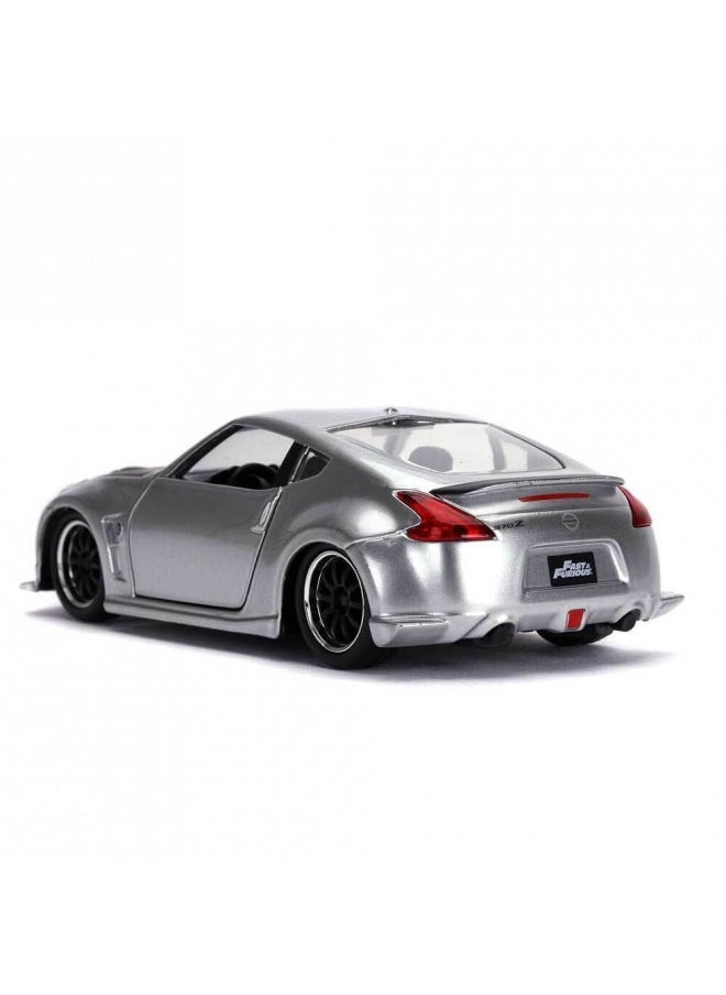 Jada Toys Fast & Furious 2009 Nissan 370Z 1:32 Scale Die-cast Vehicle, Silver