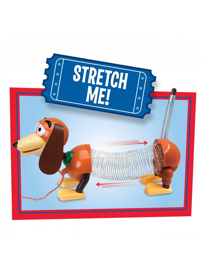 Just Play DisneyPixar's Toy Story Slinky Dog Pull Toy, Walking Spring Toy for Boys and Girls, Officially Licensed Kids Toys for Ages 18 Month, Gifts and Presents
