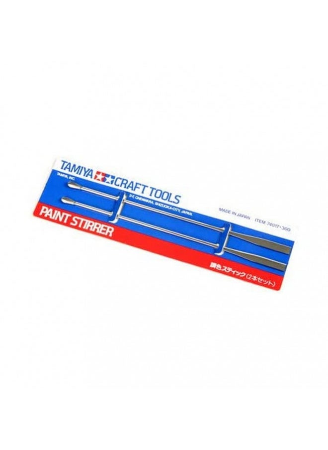TAMIYA 74017-400 300074017 Colour Stirring Rod Metal Pack of 2