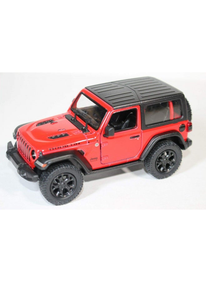 KiNSMART 2018 Jeep Wrangler Rudicon Hard Top Red 5