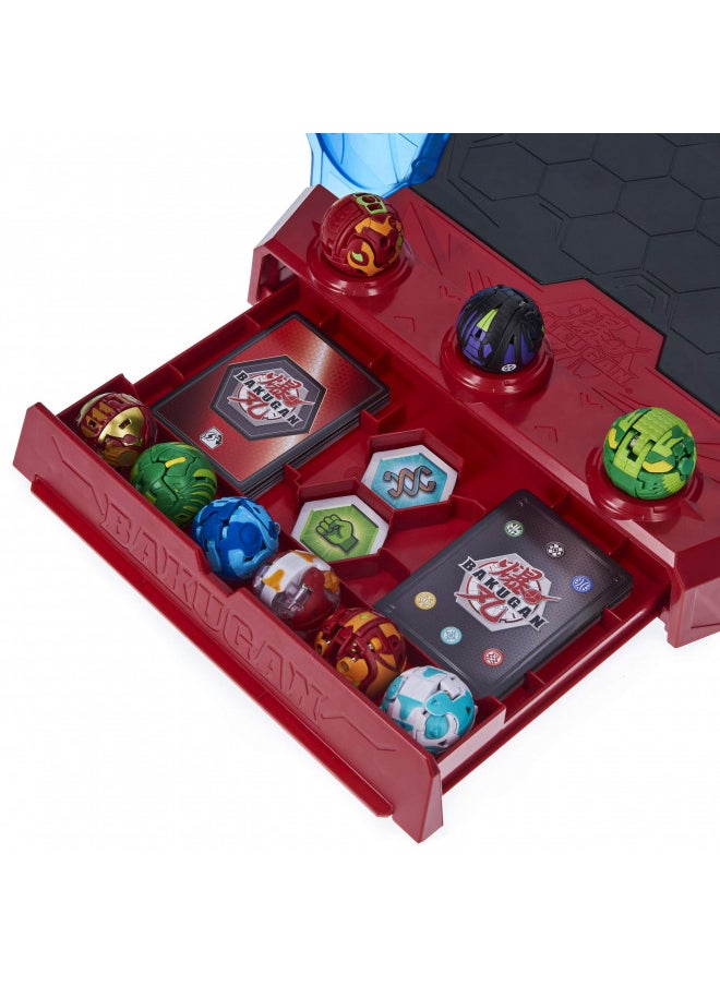 Bakugan Battle League Coliseum, Deluxe Game Board with Exclusive Fused Howlkor x Serpenteze, Kids Toys for Boys Ages 6 and Up