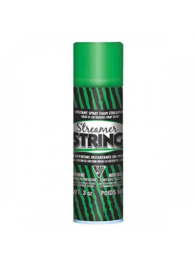 Fun Vibrant Green Streamer String - 3 oz. (1 Count) - Perfect for Indoor & Outdoor Events