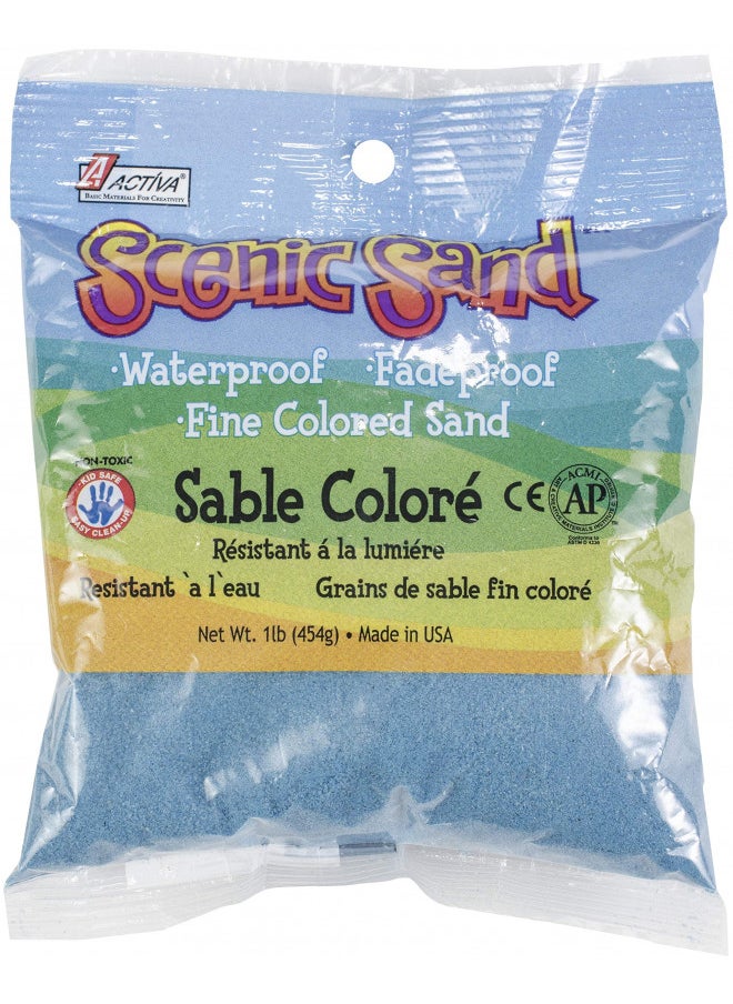 ACTIVA SAND-4485 Scenic Sand, 1-Pound, Light Blue