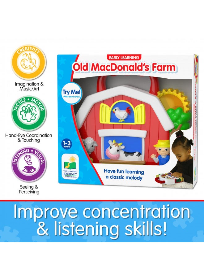 The Learning Journey: Early Learning - Old MacDonalds Farm - Baby & Toddler Toys & Gifts for Boys & Girls Ages 12 Months and Up (203996)