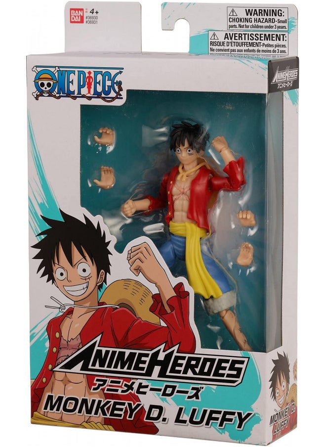 Anime Heroes One Piece Monkey D. Luffy Action Figure 36931