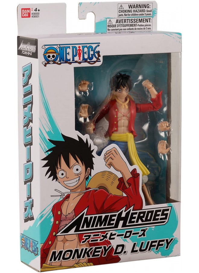 Anime Heroes One Piece Monkey D. Luffy Action Figure 36931