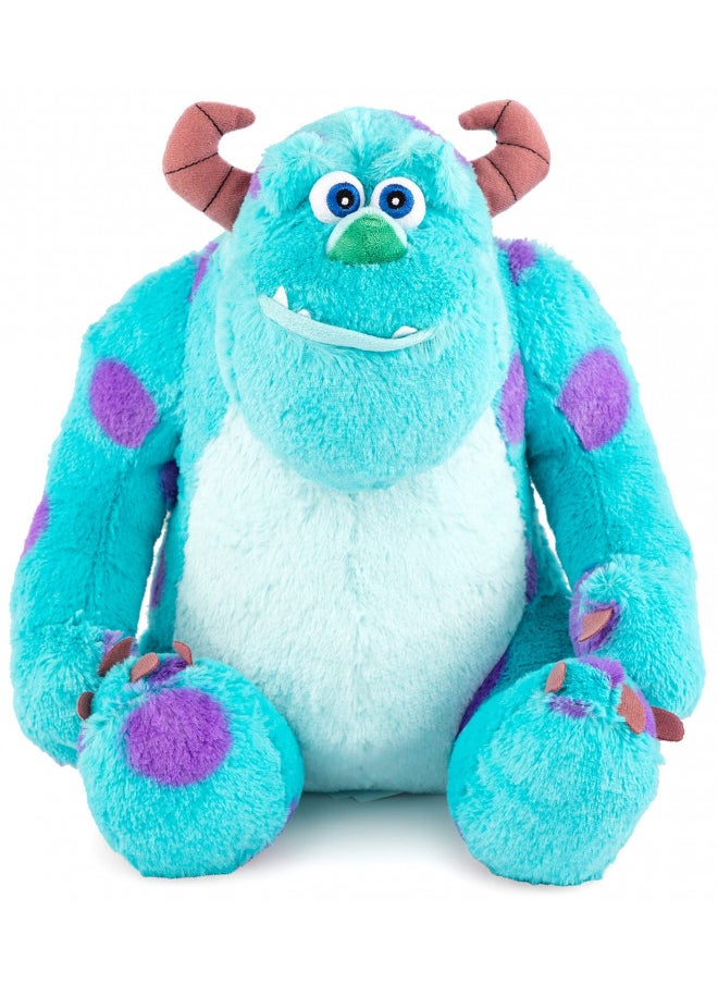 Jay Franco Disney Pixar Monsters Inc James Sullivan Pillow Buddy - Super Soft Polyester Microfiber, 14 inches (Official Disney Pixar Product)