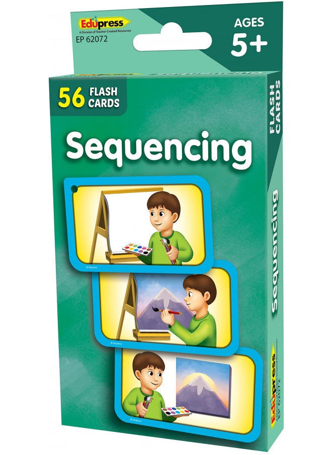 Teacher Created Resources Sequencing Flash Cards (EP62072), Medium