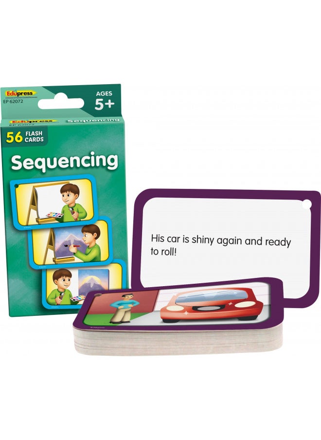 Teacher Created Resources Sequencing Flash Cards (EP62072), Medium