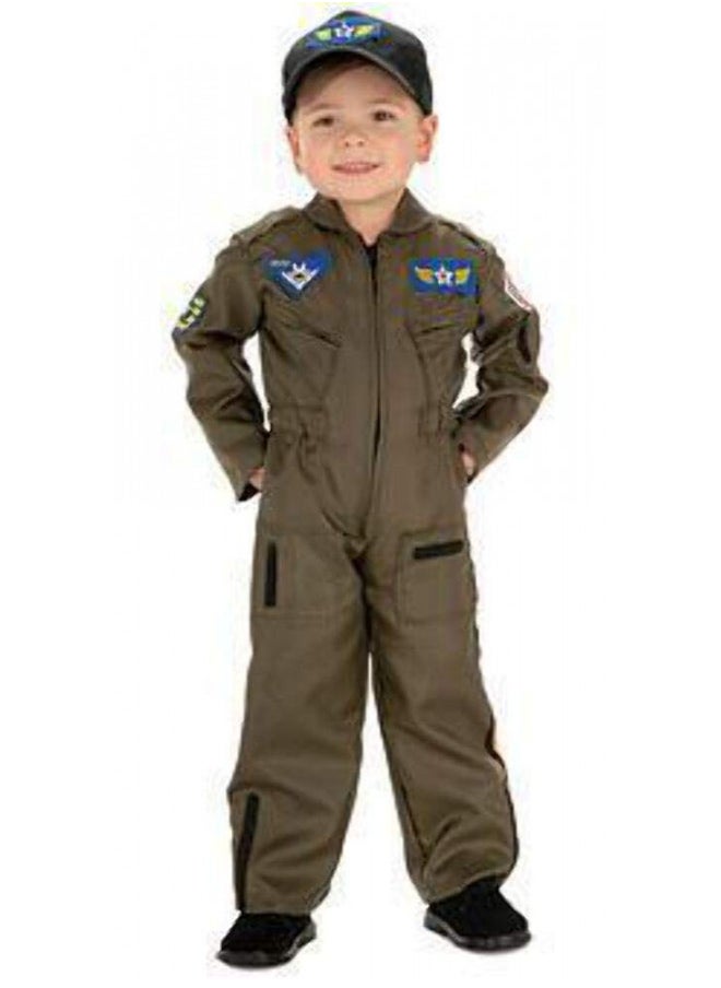 Rubie's Child's Young Heroes Air Force Fighter Pilot Costume, Small