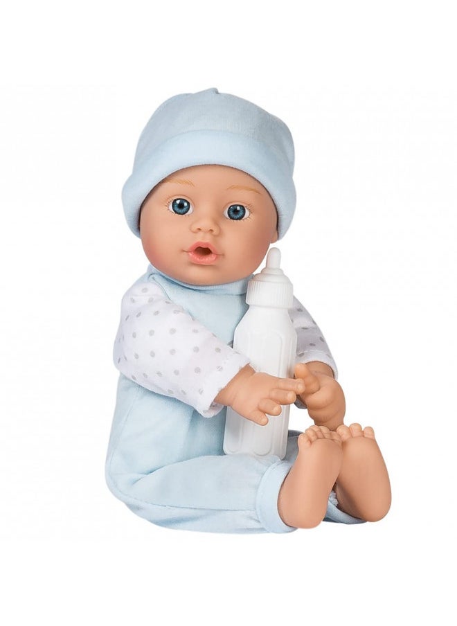Adora Sweet Baby Boy Peanut - Machine Washable Baby Doll Age 1+ (Amazon Exclusive), 11 inches, Blue