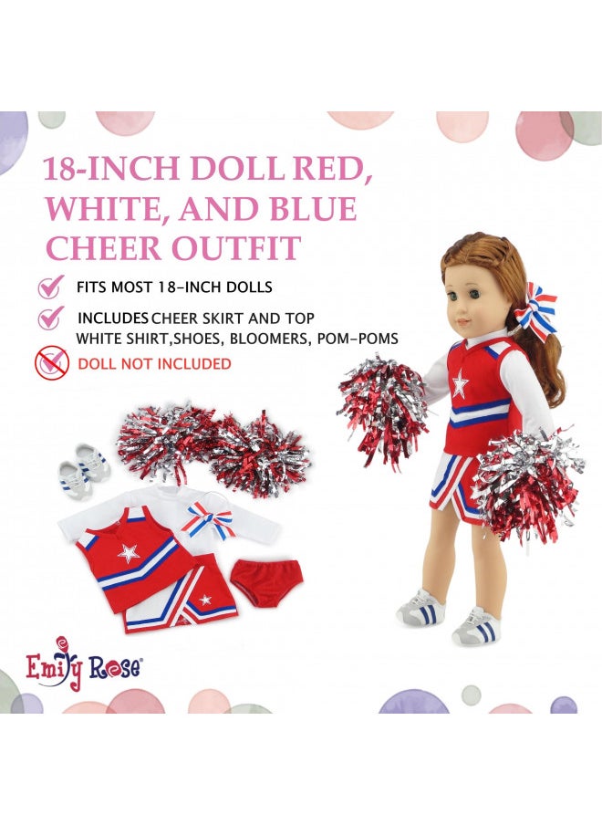 Emily Rose 18 Inch Doll Clothes & Accessories | 7 PC USA 18