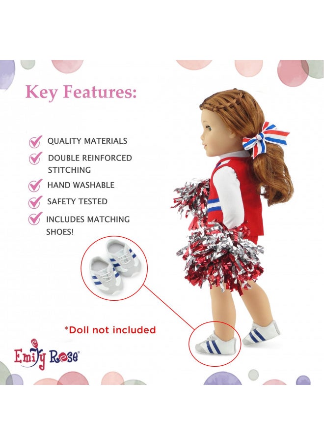 Emily Rose 18 Inch Doll Clothes & Accessories | 7 PC USA 18