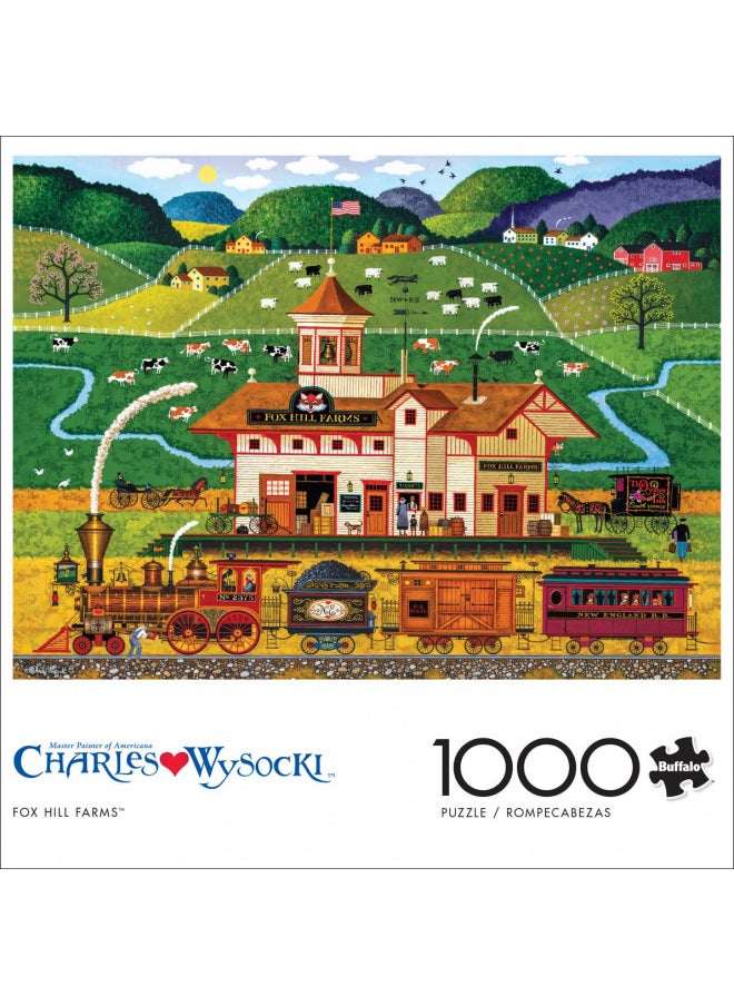 Buffalo Games - Charles Wysocki - Fox Hill Farms - 1000 Piece Jigsaw Puzzle