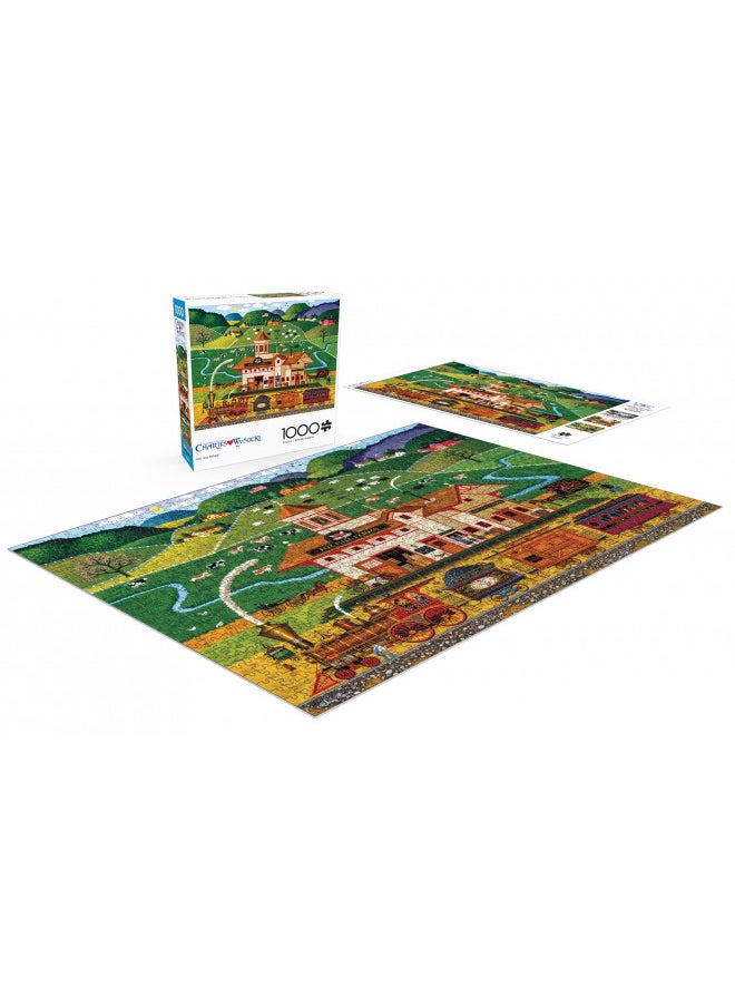 Buffalo Games - Charles Wysocki - Fox Hill Farms - 1000 Piece Jigsaw Puzzle