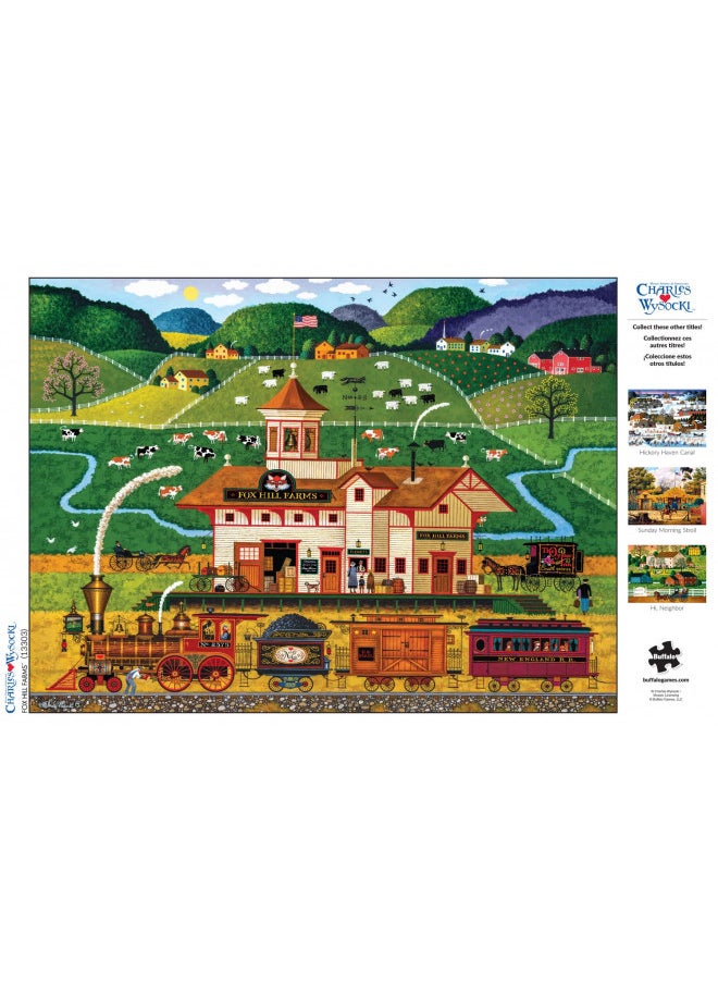 Buffalo Games - Charles Wysocki - Fox Hill Farms - 1000 Piece Jigsaw Puzzle
