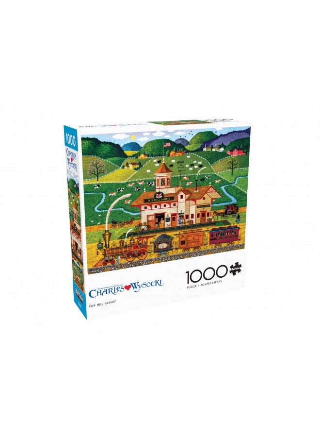 Buffalo Games - Charles Wysocki - Fox Hill Farms - 1000 Piece Jigsaw Puzzle