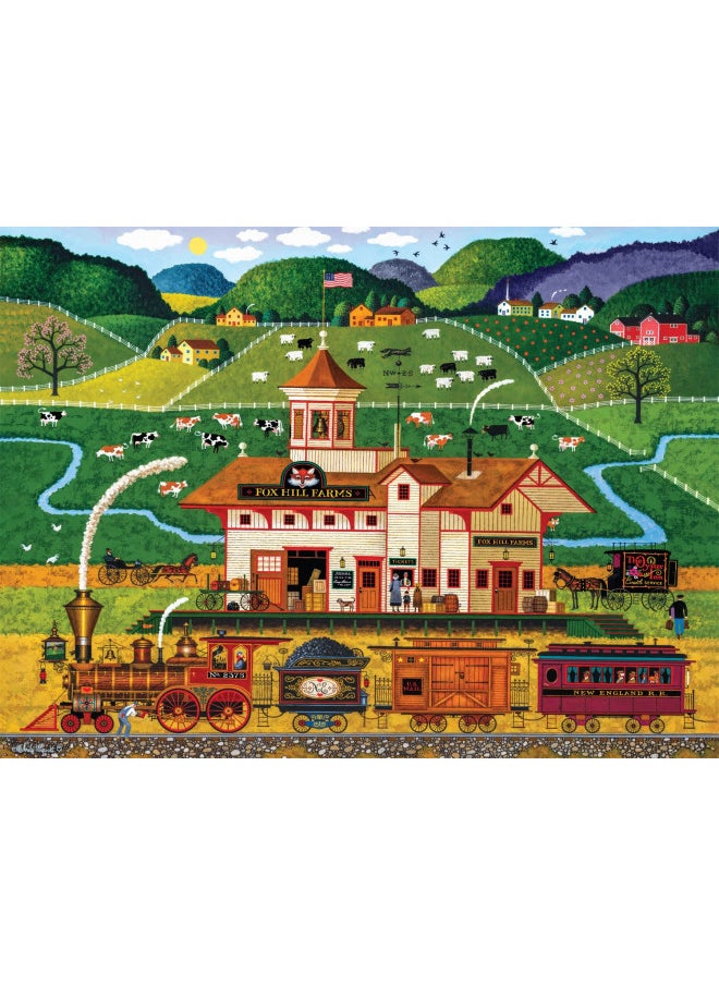 Buffalo Games - Charles Wysocki - Fox Hill Farms - 1000 Piece Jigsaw Puzzle