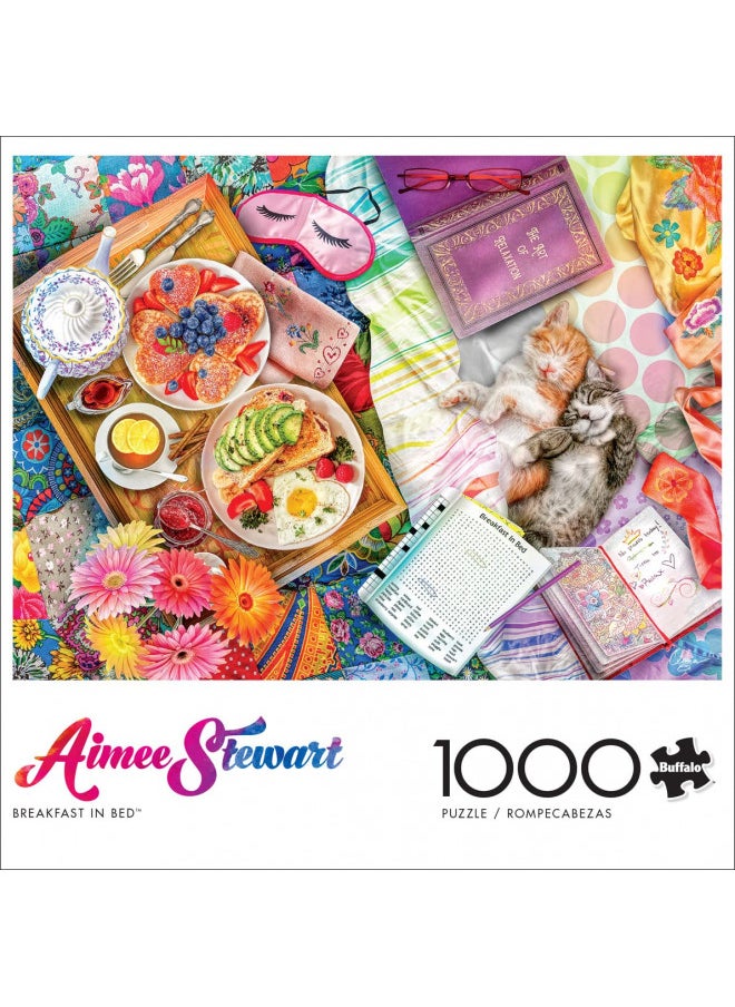 Buffalo Games - Aimee Stewart - Breakfast in Bed - 1000 Piece Jigsaw Puzzle