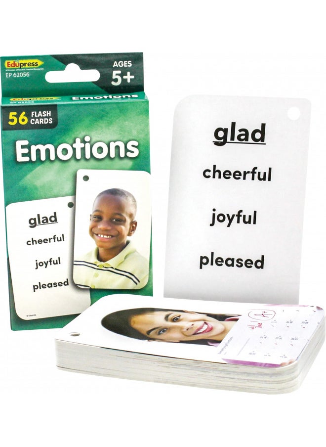 Teacher Created Resources Emotions Flash Cards (EP62056) 0.75 H x 6.125 L x 3.25 W