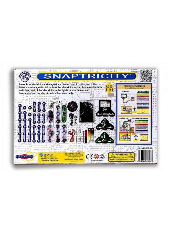 Snap Circuits Snaptricity, Electronics Exploration Kit (Stem Building), for Kids 8+