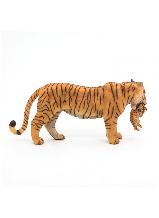 Papo Tigress with Cub Toy Figure Set Playset