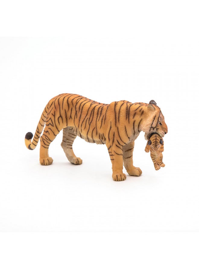 Papo Tigress with Cub Toy Figure Set Playset