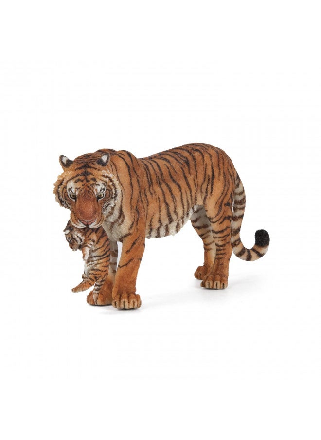 Papo Tigress with Cub Toy Figure Set Playset