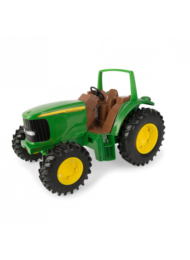 John Deere Sandbox Tough Tractor Toy - 1:16 Scale -11 Inches - Sandbox Toys - Outdoor Toys for Kids 3 Years and Up