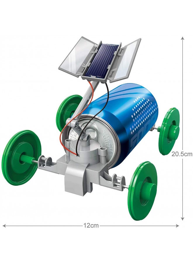 4M Green Science Solar Rover, DIY STEAM Powered Kids Science Kit, Boys & Girls Ages 5+