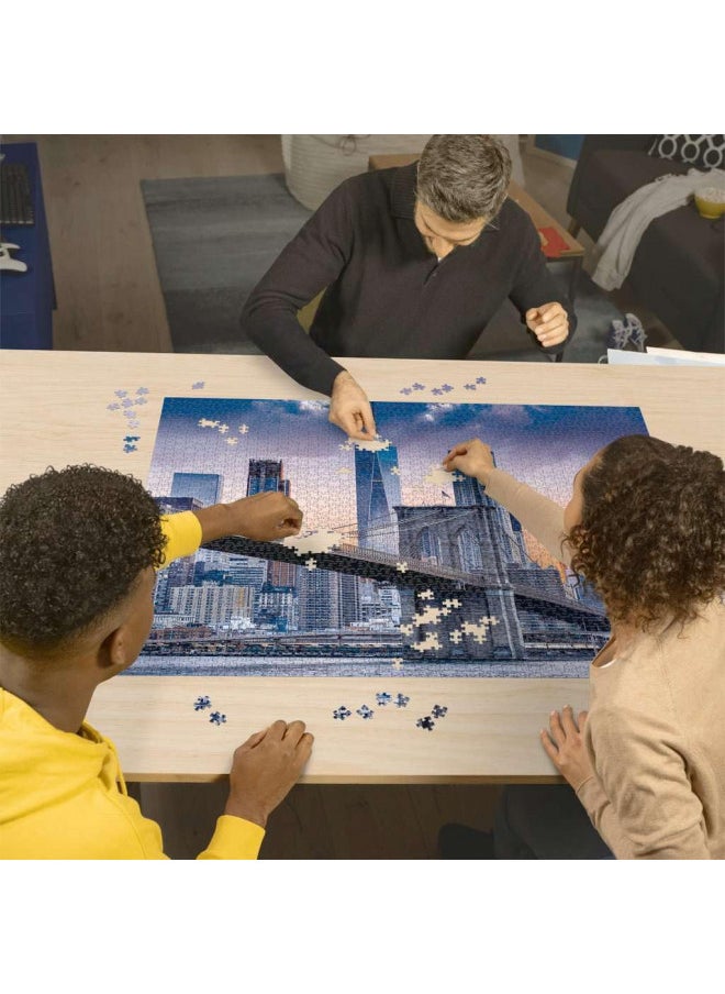 Ravensburger 16011 Skyline New York 2000 Piece Puzzle for Adults - Every Piece is Unique, Softclick Technology Means Pieces Fit Together Perfectly