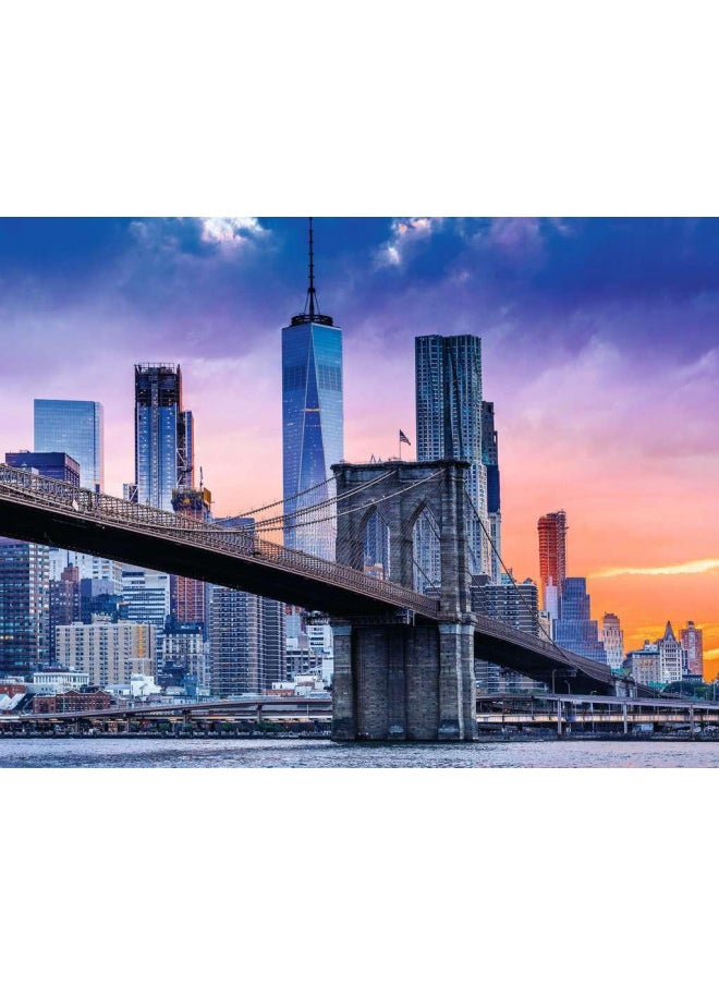 Ravensburger 16011 Skyline New York 2000 Piece Puzzle for Adults - Every Piece is Unique, Softclick Technology Means Pieces Fit Together Perfectly