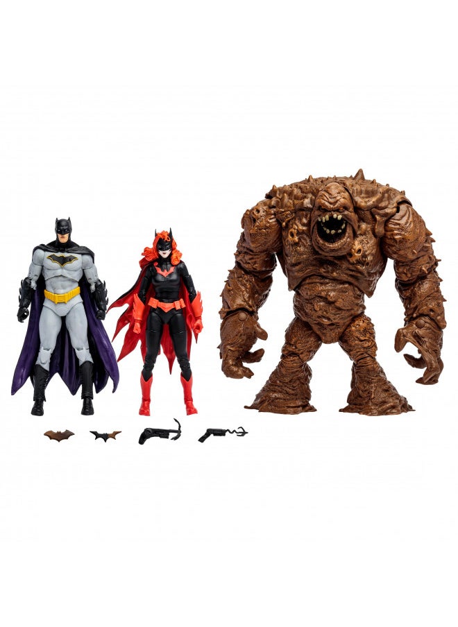 McFarlane Toys - DC Multiverse Clayface Batman & Batwoman 3pk, Gold Label, Amazon Exclusive