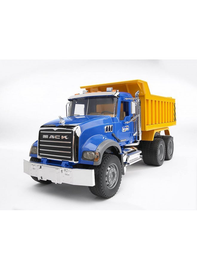 Bruder 02815 MACK Granite Dump Truck for Construction and Farm Pretend Play