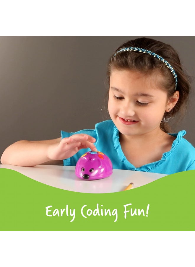 Learning Resources Code & Go Robot Mouse - 31 Pieces, Ages 4+, Coding STEM Toys, Screen-Free Coding Toys for Kids