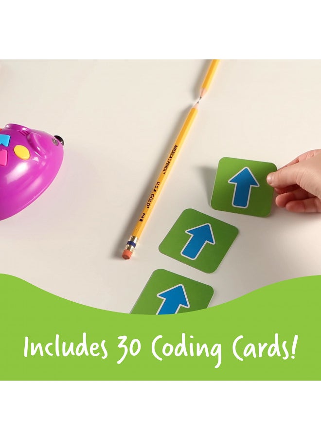 Learning Resources Code & Go Robot Mouse - 31 Pieces, Ages 4+, Coding STEM Toys, Screen-Free Coding Toys for Kids