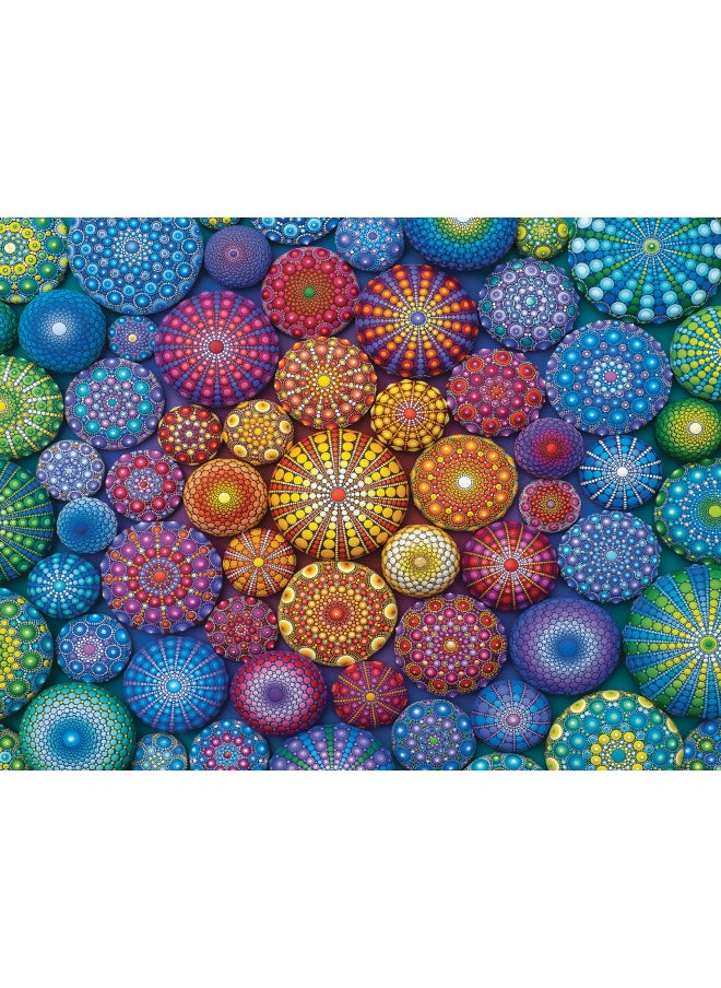 Ravensburger Radiating Rainbow Mandalas 2000 Piece Jigsaw Puzzle for Adults - 17134 - Every Piece is Unique, Softclick Technology Means Pieces Fit Together Perfectly