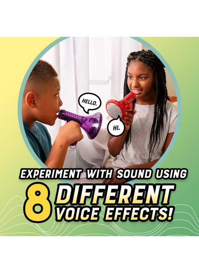 Toysmith Tech Gear Multi Voice Changer, Amplifies Voice With 8 Different Voice Effects, For Boys & Girls Ages 5+, Colors vary