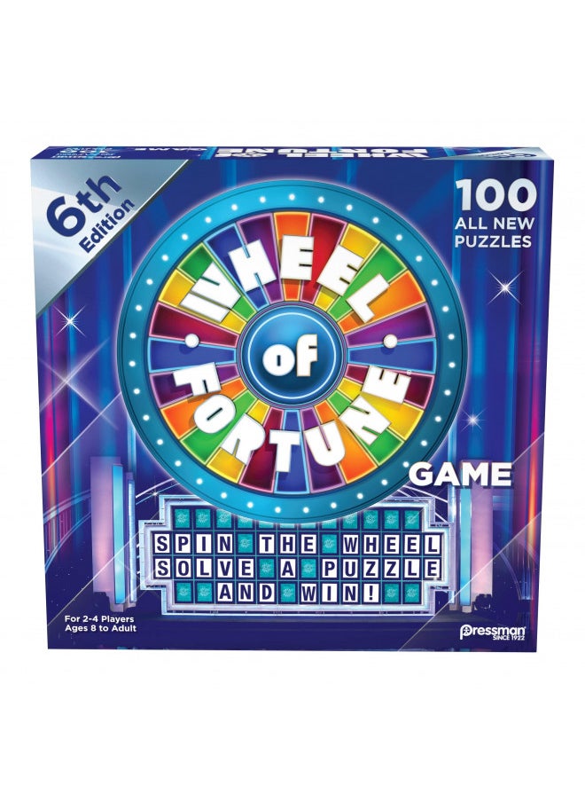 Wheel of Fortune Game: 6th Edition - Spin The Wheel, Solve A Puzzle, And Win by Pressman