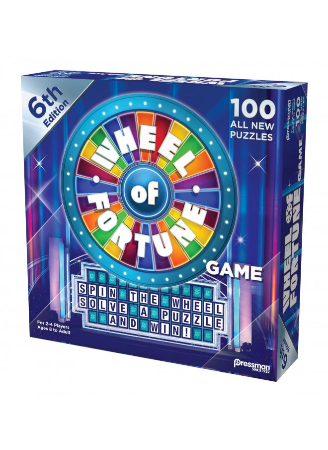 Wheel of Fortune Game: 6th Edition - Spin The Wheel, Solve A Puzzle, And Win by Pressman